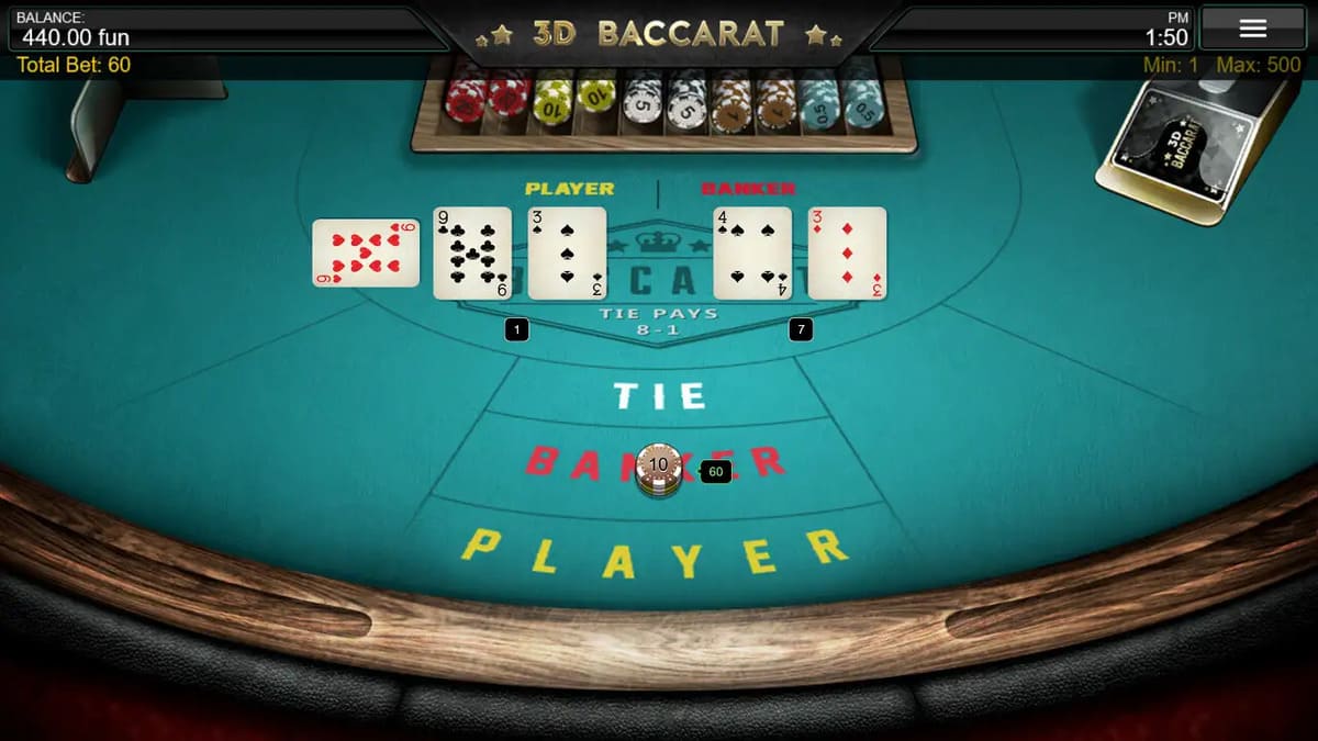 Baccarat là thể loại game bài được yêu thích tại nhiều trang cược trực tuyến