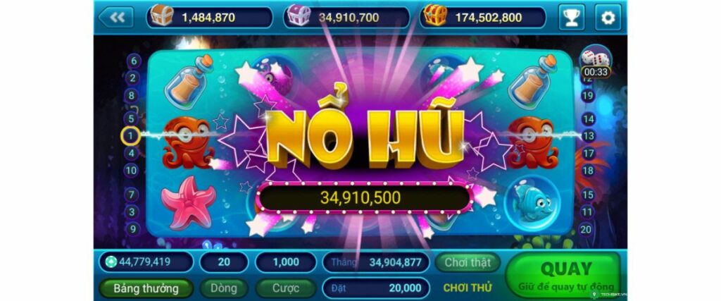 Danh sách 10 game nổ hũ uy tín nhất hiện nay